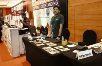 Instant Live Photo Mug Printing for Conference
