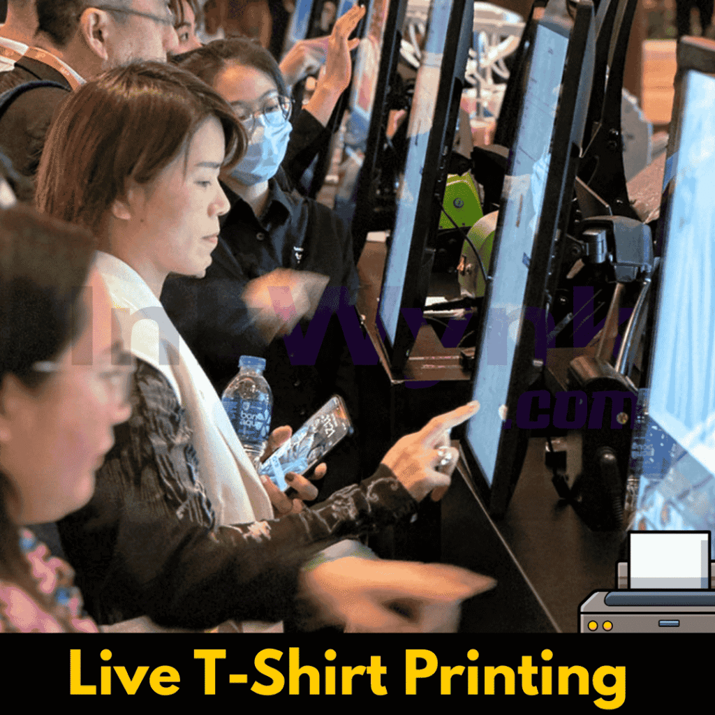 Live T-Shirt Printing in Delhi Gurgaon Noida Lucknow Bangalore Chandigarh