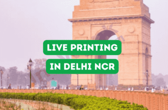 Live Printing Solutions for Delhi NCR