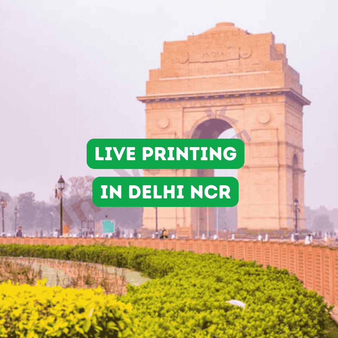 Live Printing Solutions for Delhi NCR