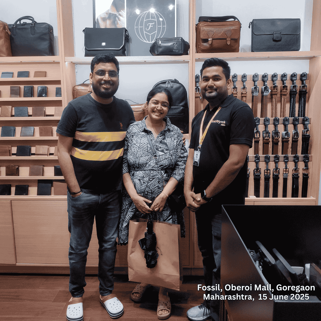 Live Printing Activity in Goregaon Mumbai for Fossil