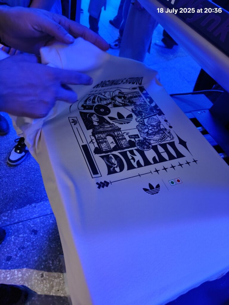 Live Printing Activity in Bangalore for Store Activation