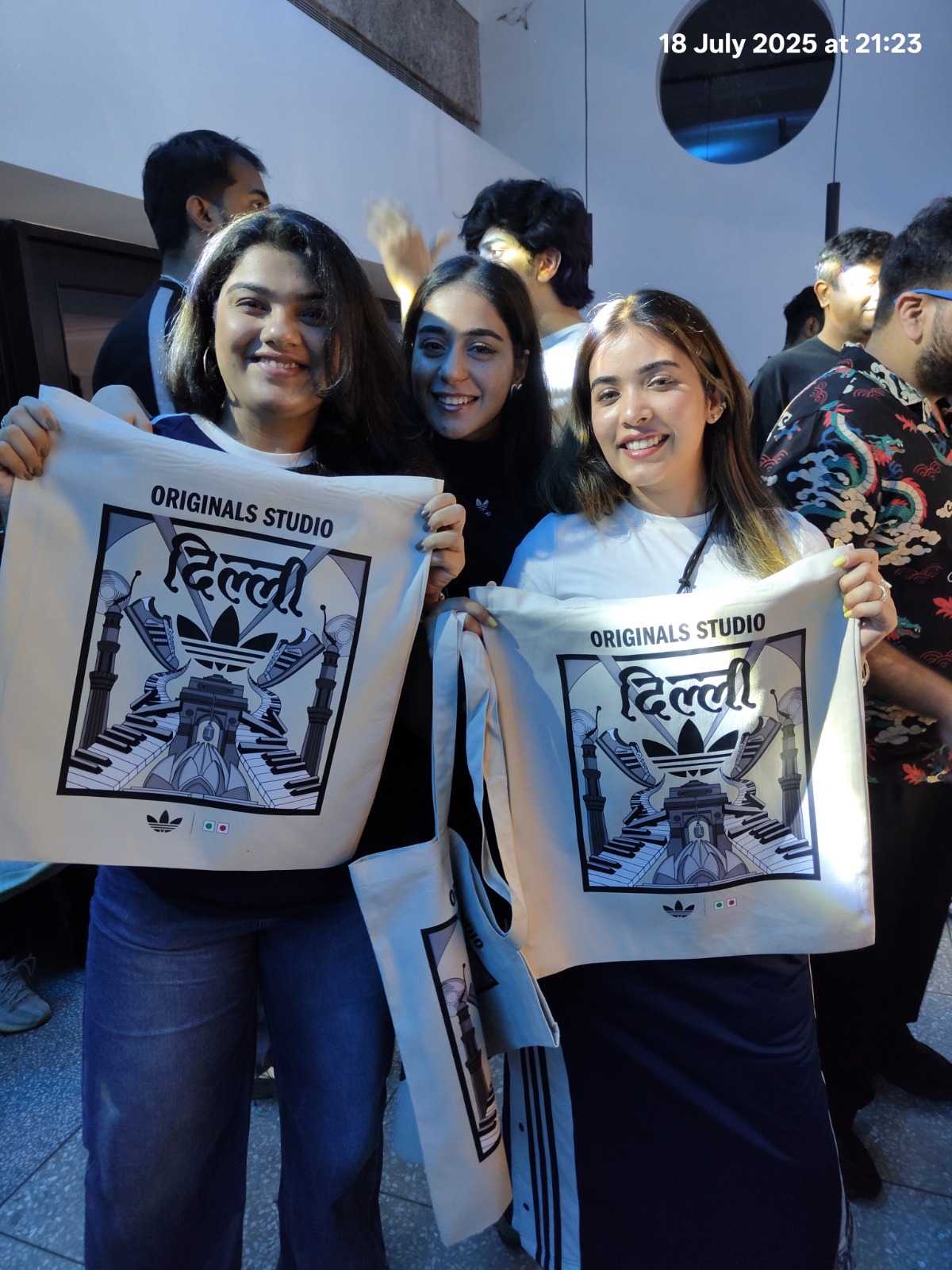 Live T-Shirt And Tote Bag Printing for Adidas in Hauz Khas New Delhi