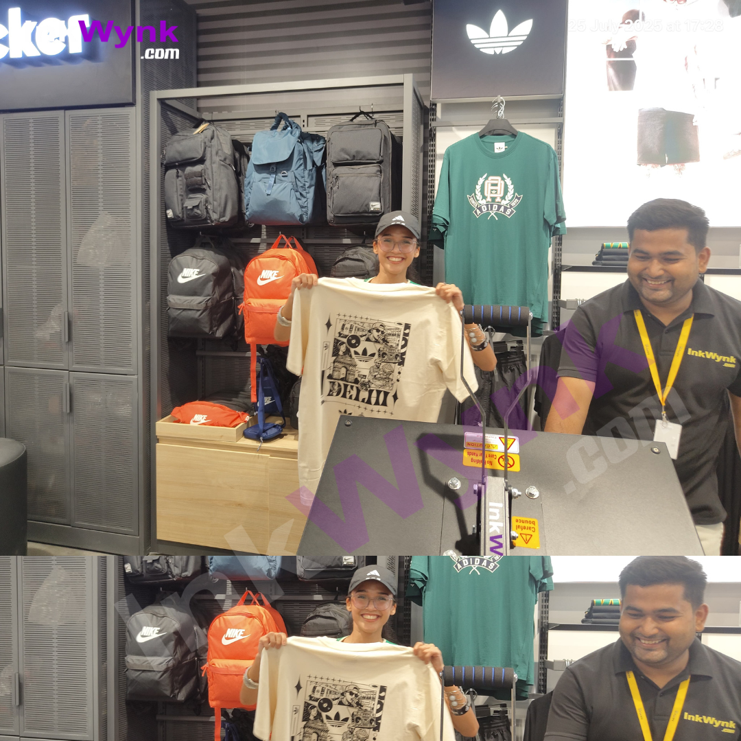 Live T-Shirt Printing For Footlocker in Noida