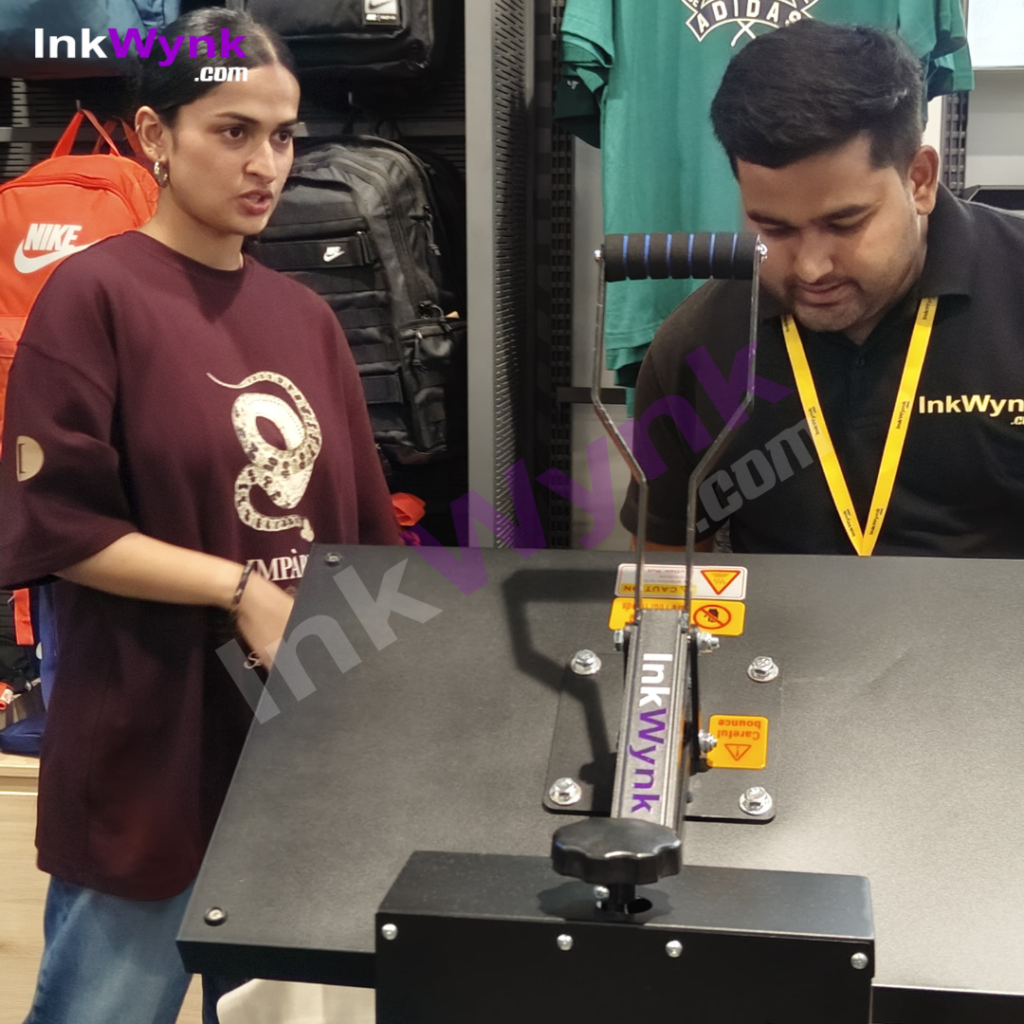 Live T-Shirt Printing For Footlocker in Noida