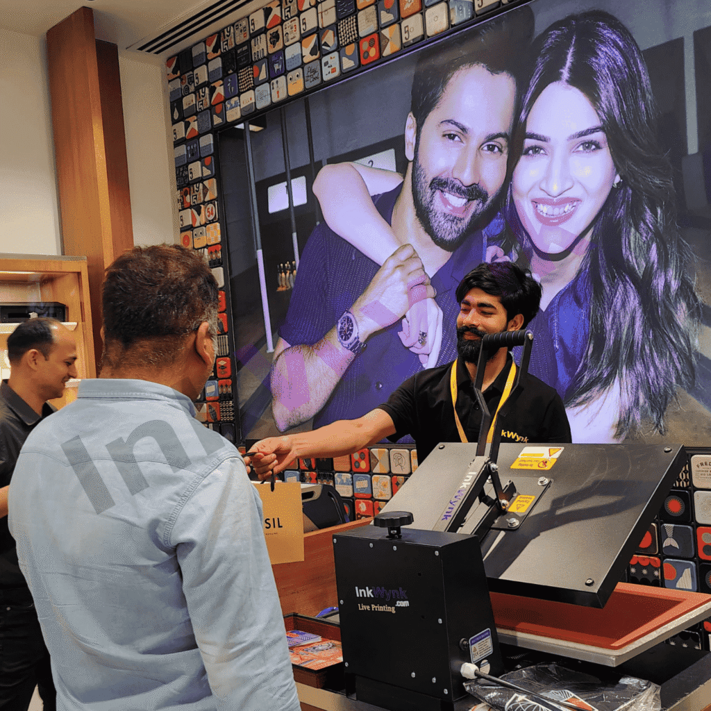 Live T-Shirt Printing In Noida, Uttar Pradesh event