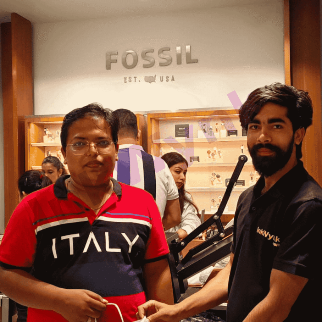 Live T-Shirt Printing In Noida, Uttar Pradesh