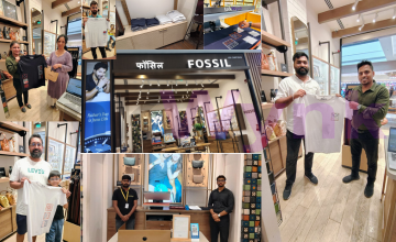 Live T-Shirt Printing in Navi Mumbai for Fossil