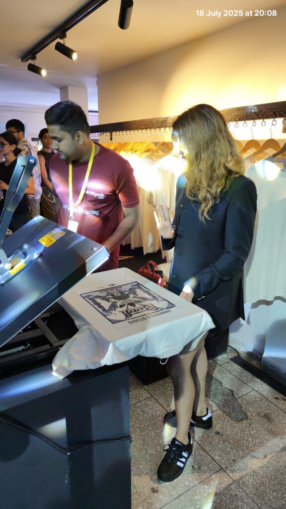 Live Printing for College fest in Delhi NCR