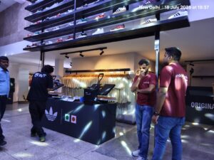 Live Printing Activity in Bangalore for Store Activation or Product Launch