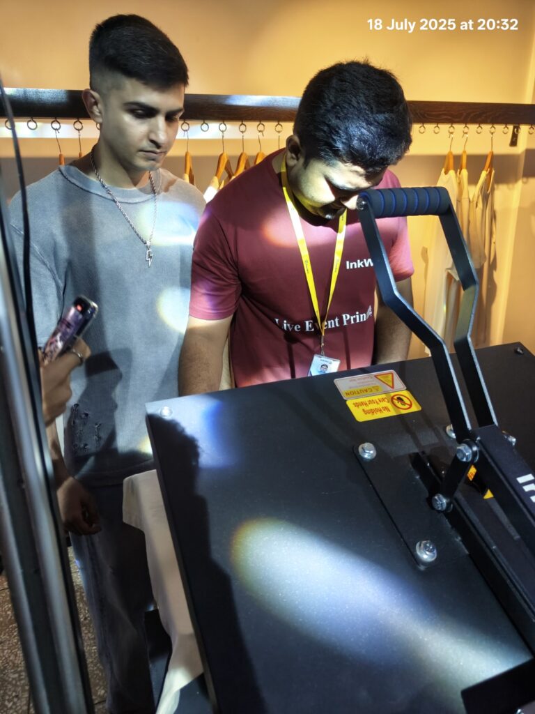 Live T-Shirt Printing in Chhattisgarh