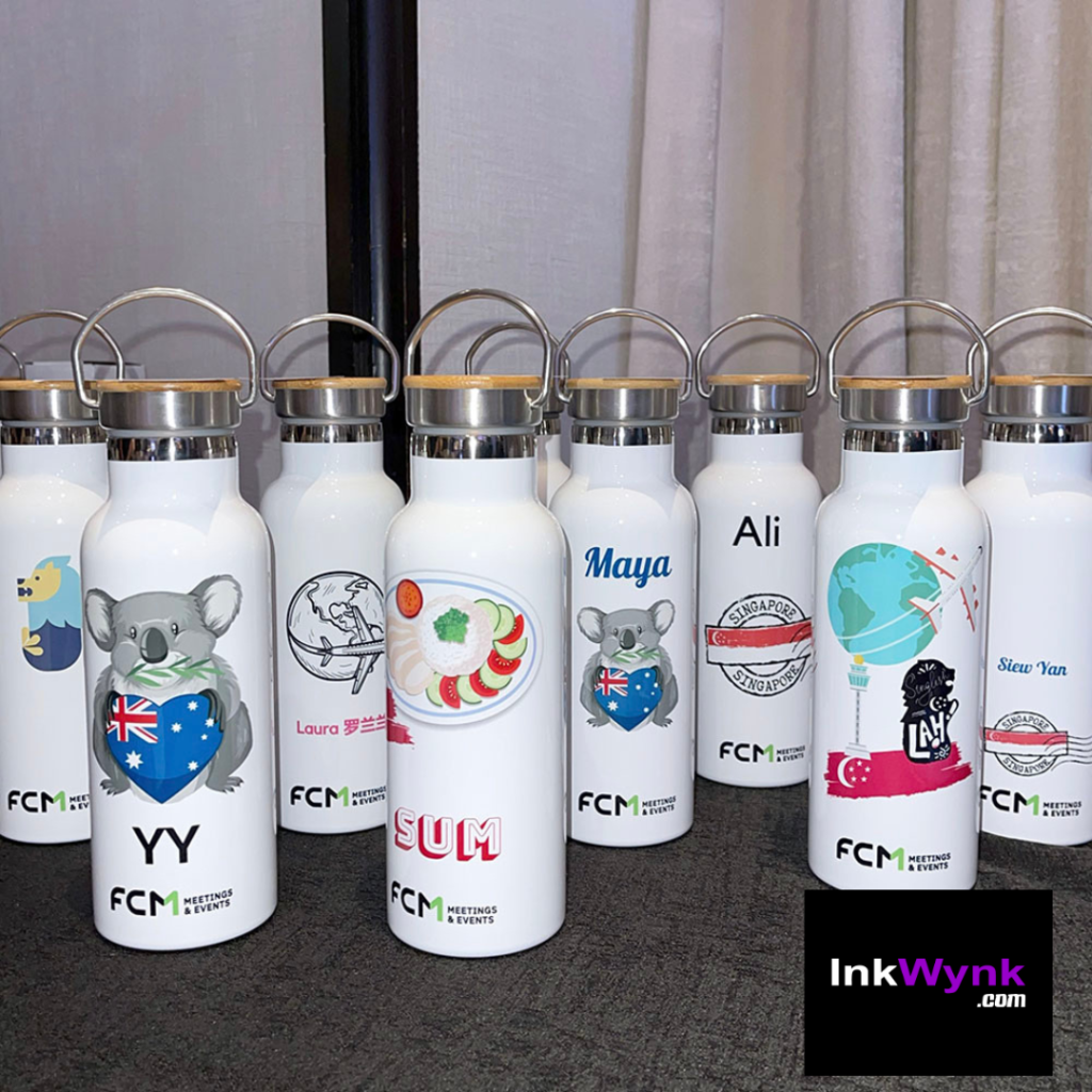 Live Water Bottle Printing for Events in India – Custom Sippers, Flasks & Steel Bottles