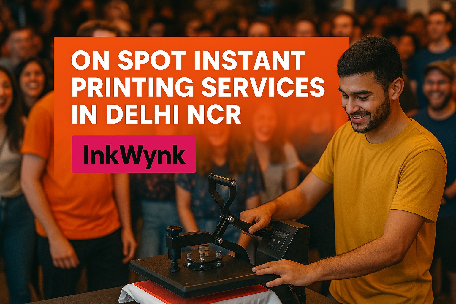On Spot Instant Printing Services in Delhi NCR by InkWynk