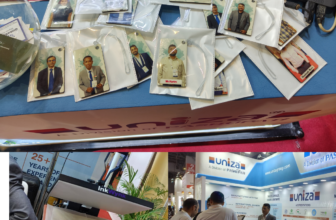 Live Luggage Tag Printing in Bharat Mandapam Pragati Maidan New Delhi iphex