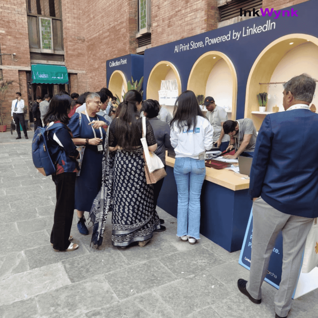 Live Printing in India by InkWynk