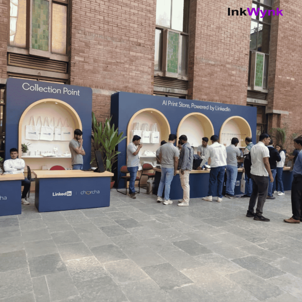 Live Printing in India by InkWynk