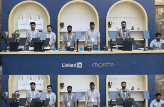 Live Printing for LinkedIn Charcha 2025 India Habitat Centre New Delhi