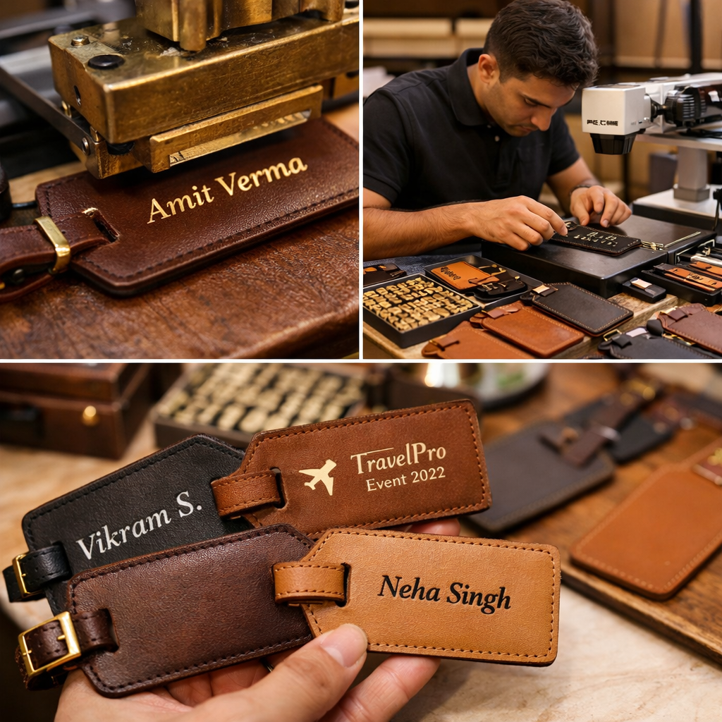 Live Emboss Printing for Premium Corporate Events