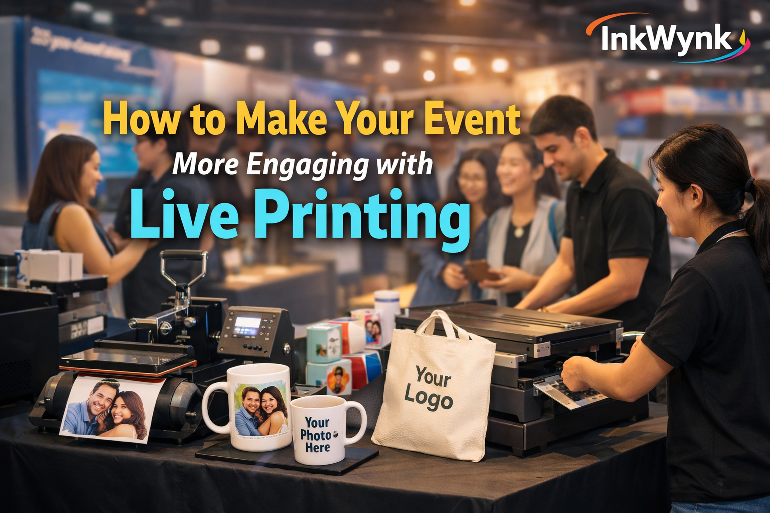 How to Make Your Event More Engaging with Live Printing Activities