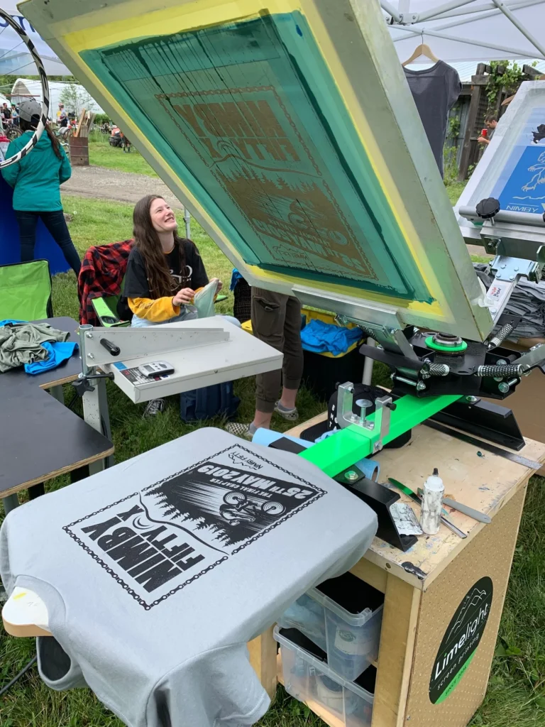 Live Screen Printing Activity for Events in India