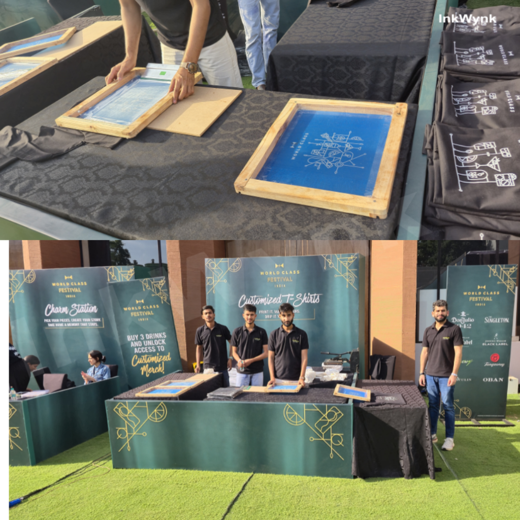 Onsite Live Screen Printing In Delhi NCR