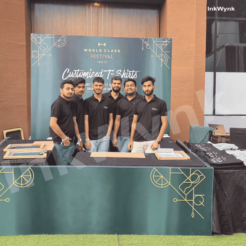 Onsite Live Screen Printing In Delhi NCR