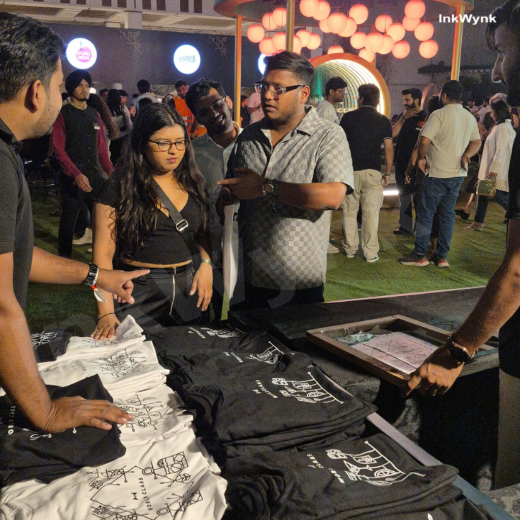 Onsite Live Screen Printing In Delhi NCR