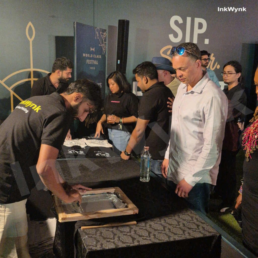 Onsite Live Screen Printing In Delhi NCR