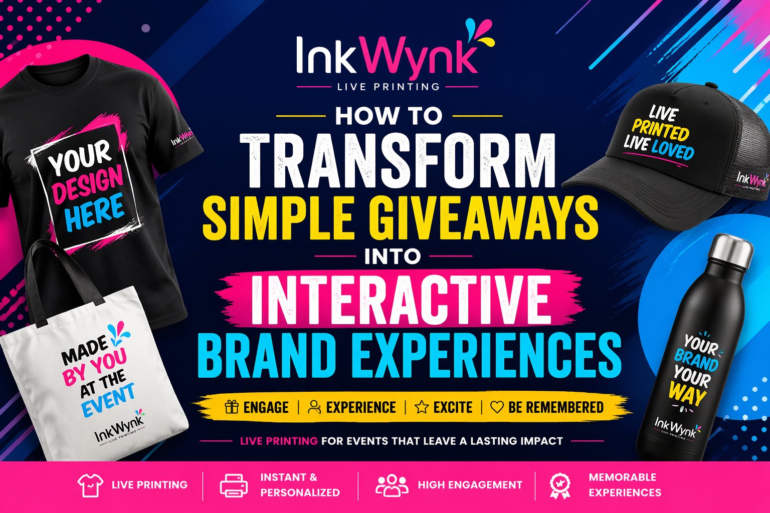 Giveaways into Interactive Brand Experiences