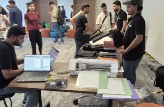 live t-shirt printing in bangalore office activity