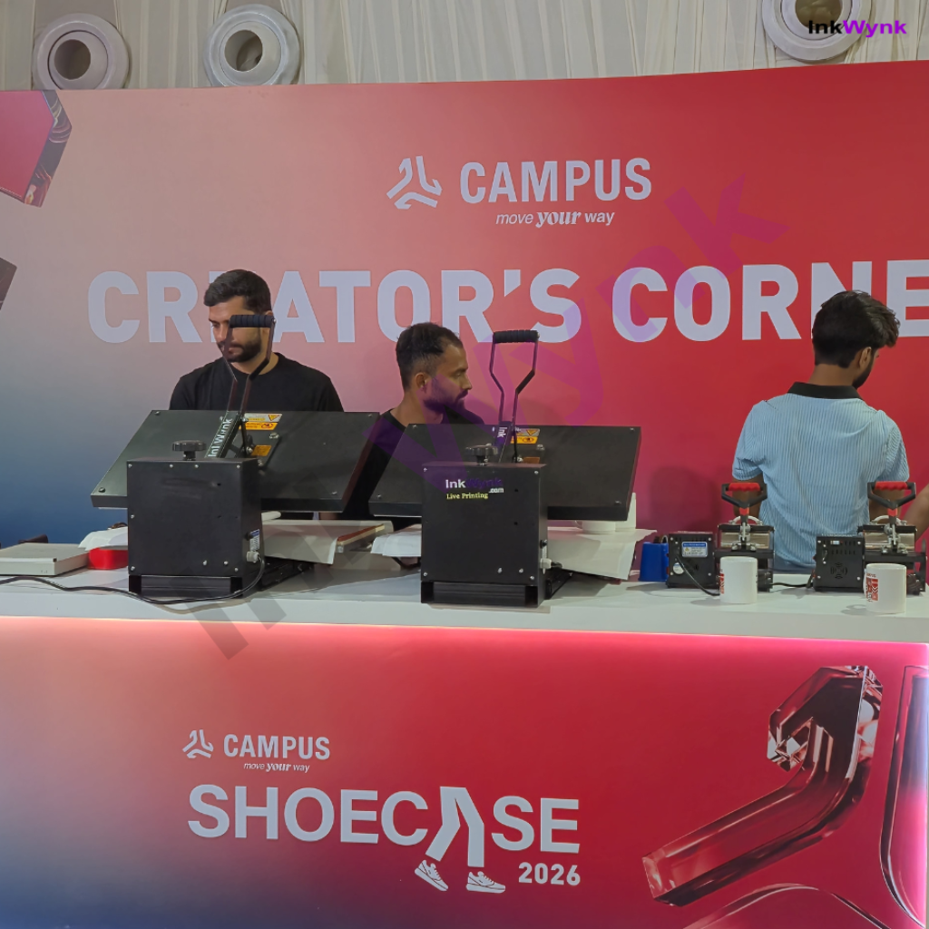 Yes, Live AI Printing is ideal for corporate events, product launches, exhibitions, retail activations, shopping malls, and experiential marketing campaigns.