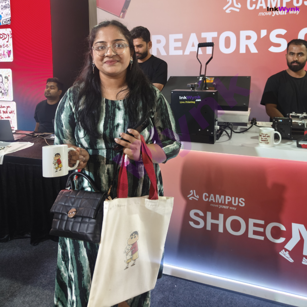 Yes, Live AI Printing is ideal for corporate events, product launches, exhibitions, retail activations, shopping malls, and experiential marketing campaigns.