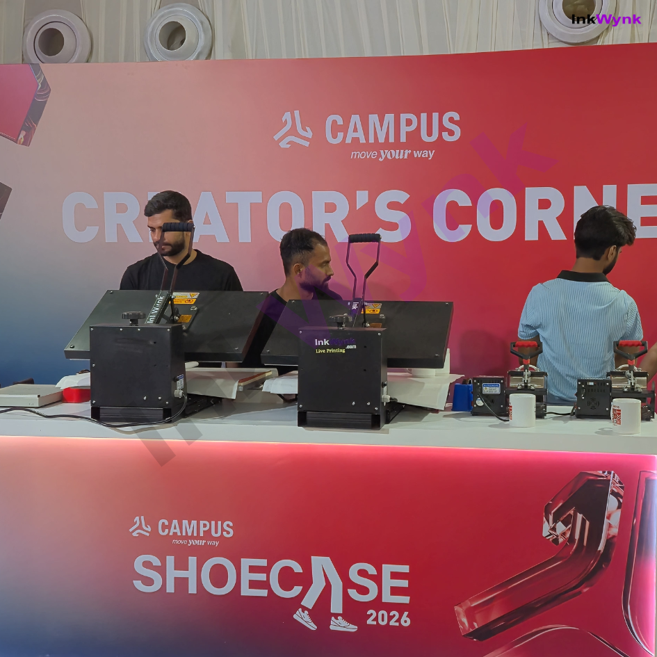 Yes, Live AI Printing is ideal for corporate events, product launches, exhibitions, retail activations, shopping malls, and experiential marketing campaigns.