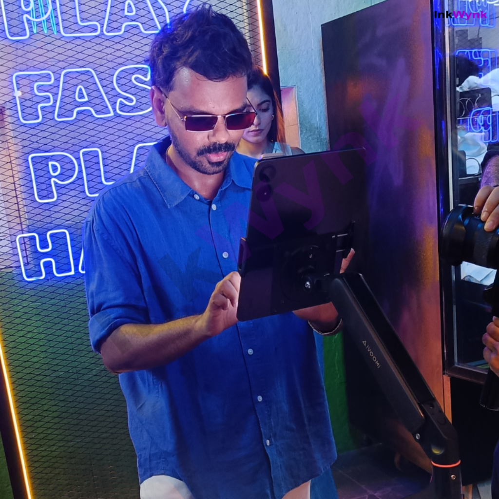Live AI-Powered T-Shirt & Cap Printing