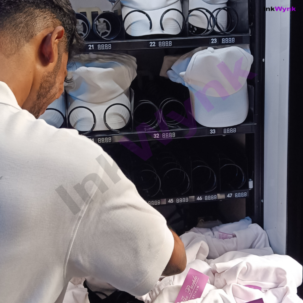 Live AI-Powered T-Shirt & Cap Printing