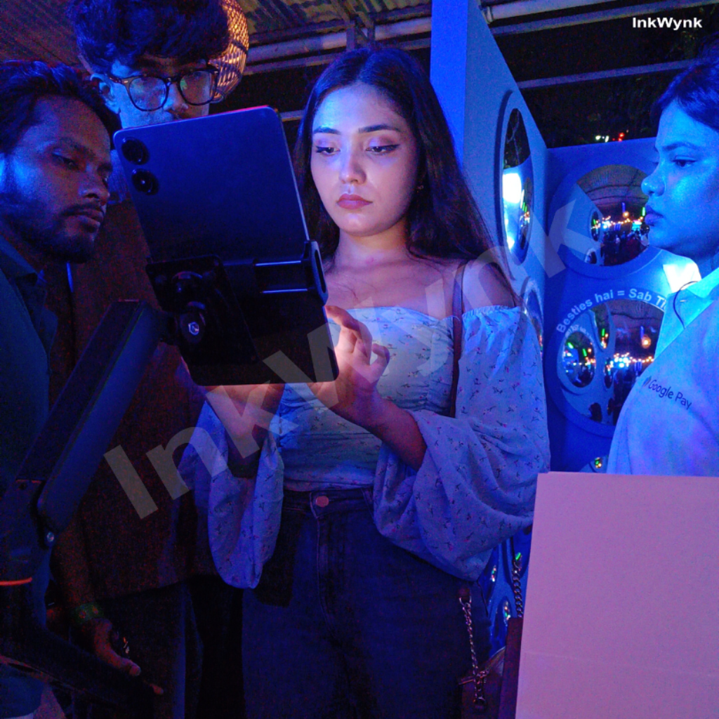 Live AI Printing Activation at Park Street Kolkata