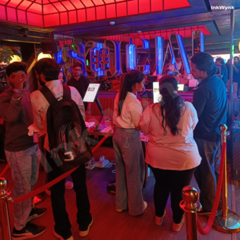 Live AI Printing Activation for Google Pay During IPL Screening in Hyderabad