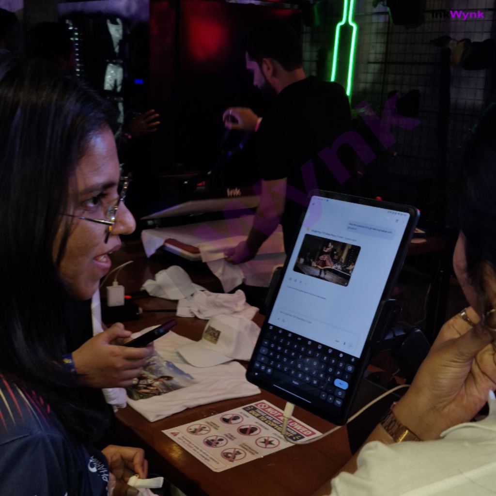 Live AI Printing Activation for Google Pay at Koramangala Bengaluru IPL Event