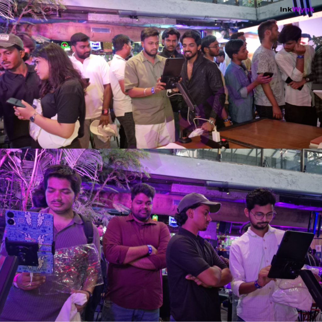 Live AI Printing Activation for Google Pay at Koramangala Bengaluru IPL Event