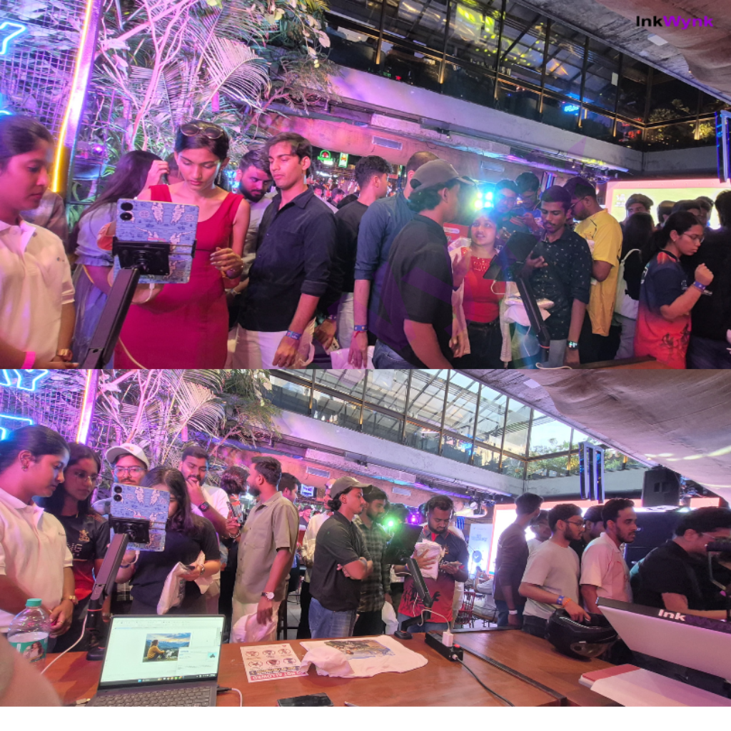 Live AI Printing Activation for Google Pay at Koramangala Bengaluru IPL Event