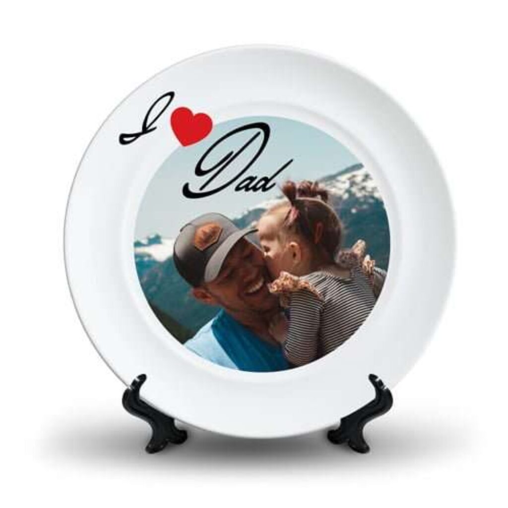 Live Ceramic Plate Customization