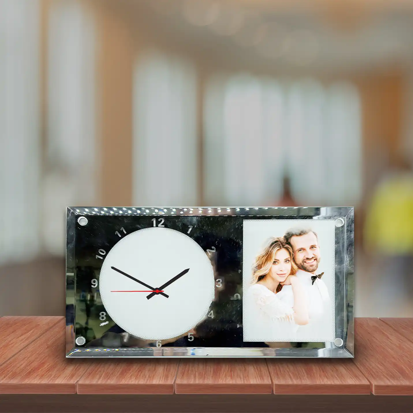 Live Glass Clock Customization - InkWynk