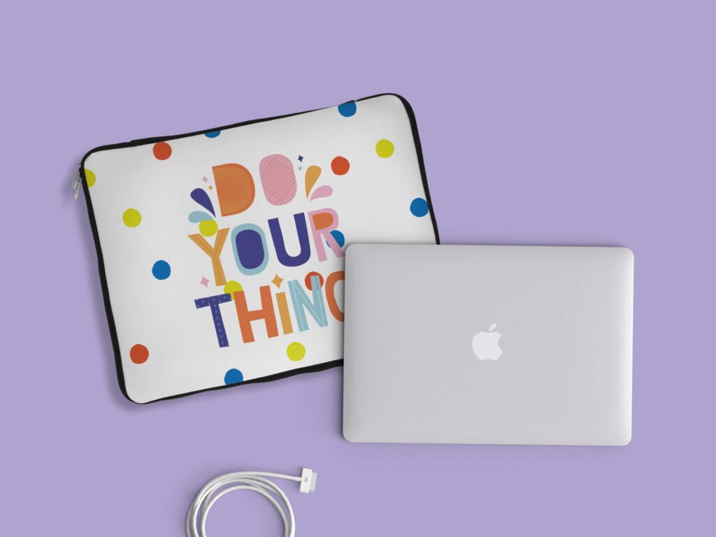 Live Laptop Sleeve Printing 
