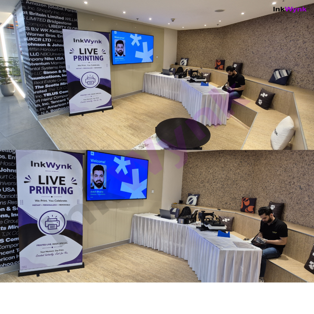 Mother’s Day Event Activation with Live Photo Frame Printing