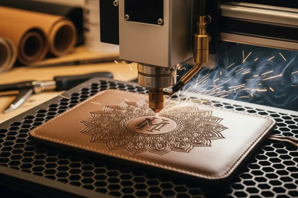 laser marking on events