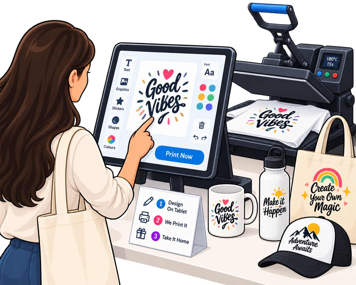Interactive DIY Experience