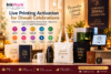 Live Printing Activation for Diwali Corporate Celebrations