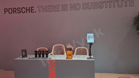Live Laser Engraving in Mumbai for Porsche Cayenne Launch Event