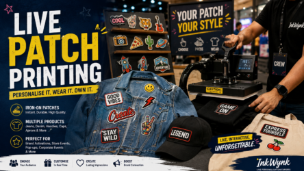 Live Patch Printing: A Creative Personalisation Experience for Brand Activations and Store Events