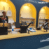Live Luggage Tag Printing Activity in Medical Exhibition in Delhi
